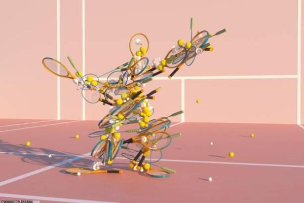 体育项目的创意设计：文字与图形结合(图1)